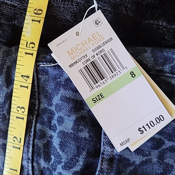 Micheal Kors Leopard Jeans - Picture 9 of 9